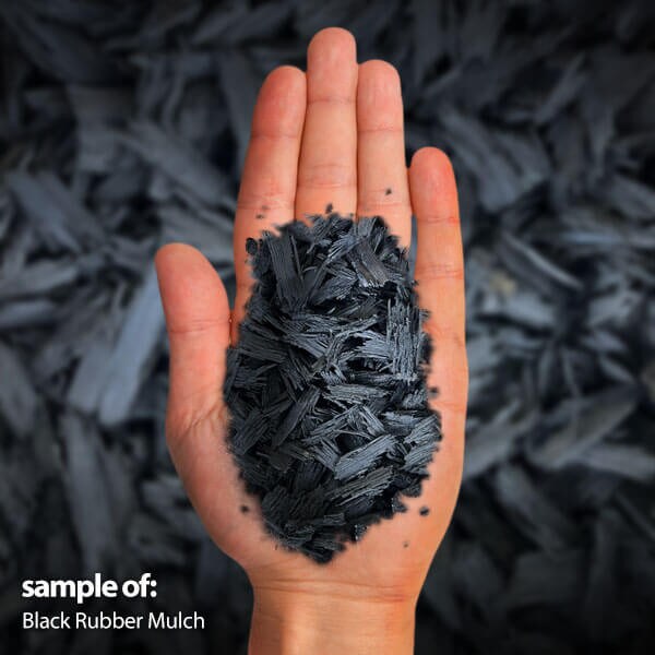 Black Rubber Mulch